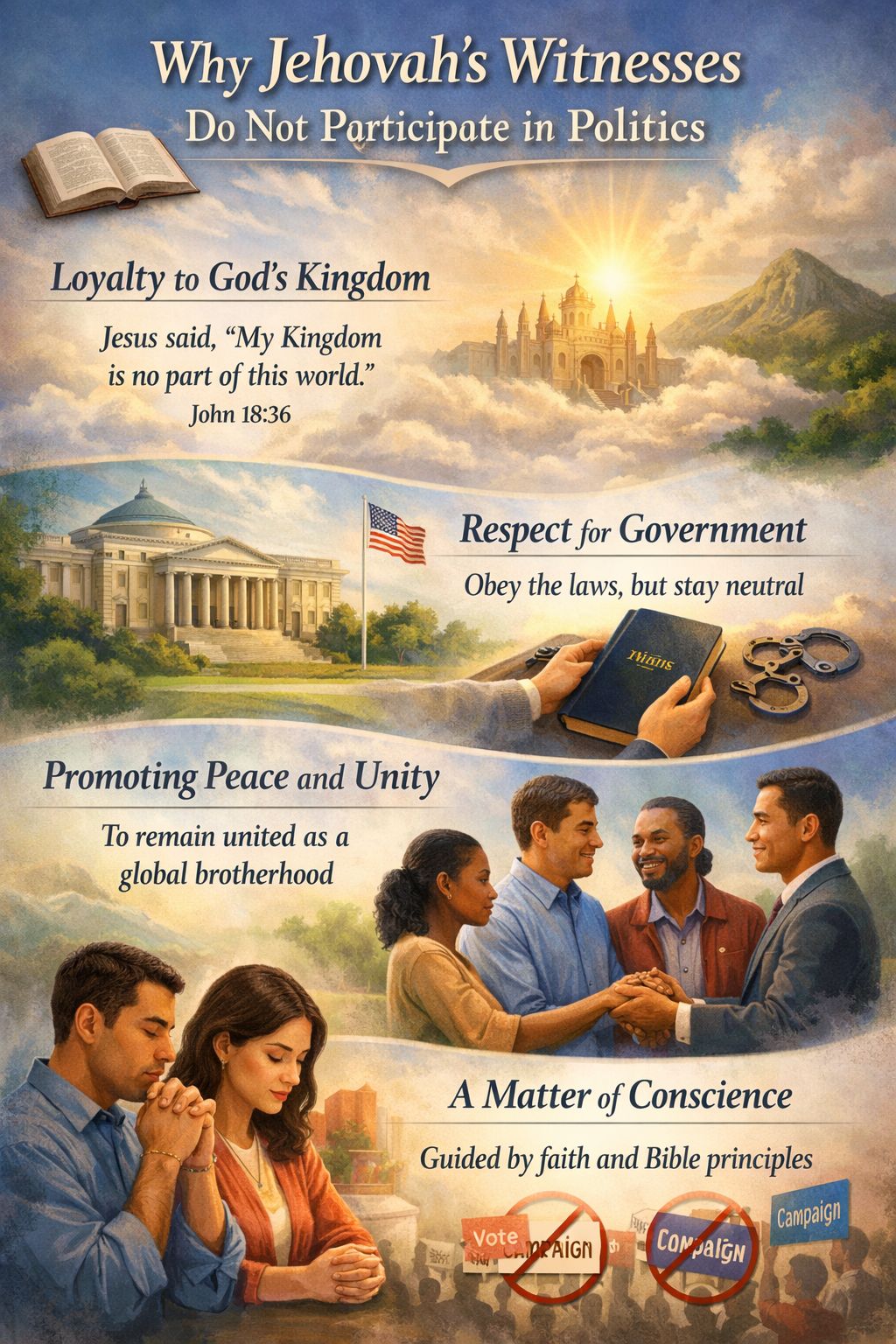 ANNOUNCING - Why Jehovah’s Witnesses Do Not Participate in Politics ...
