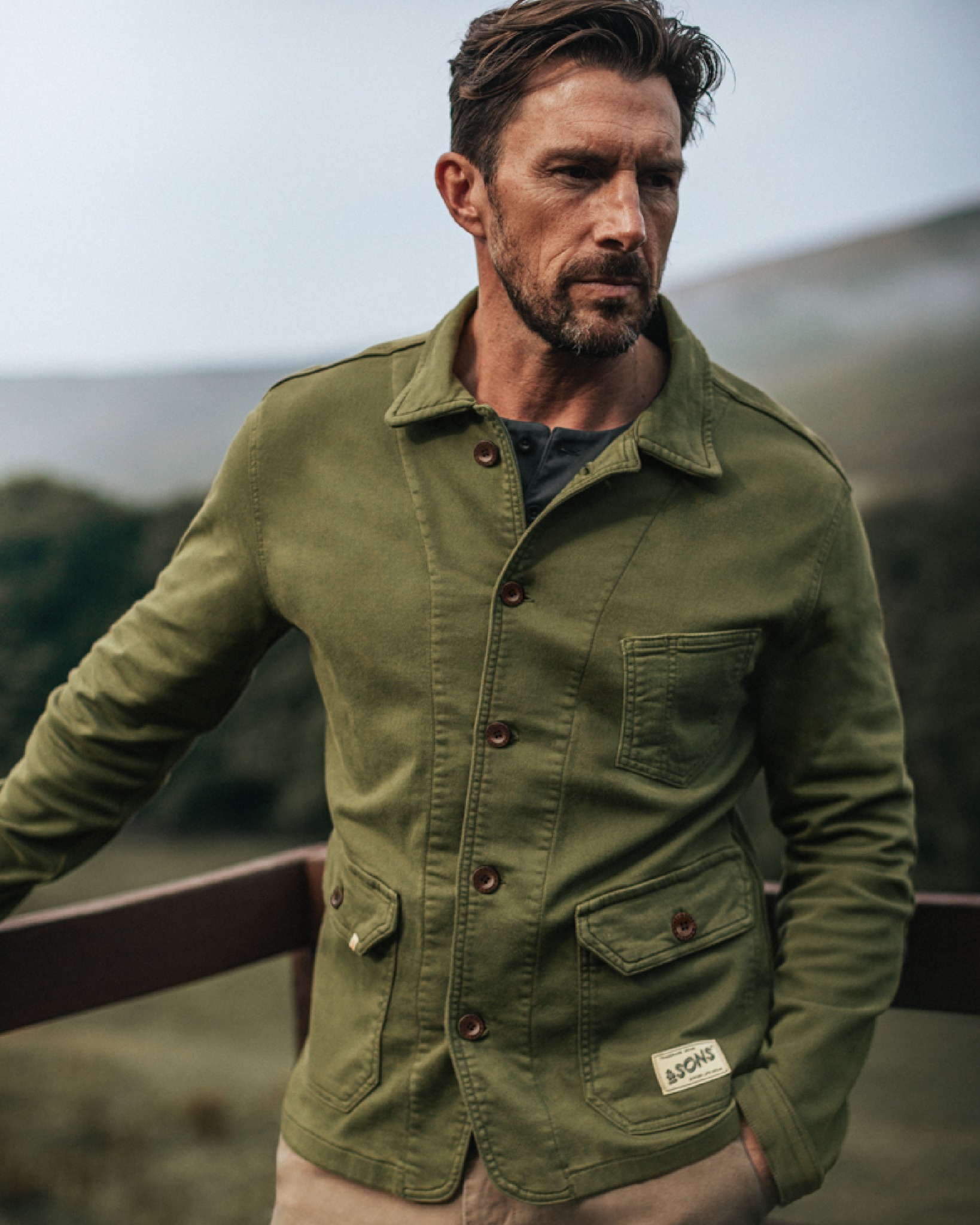 The Carver Jacket is one of the true &SONS originals, a staple 