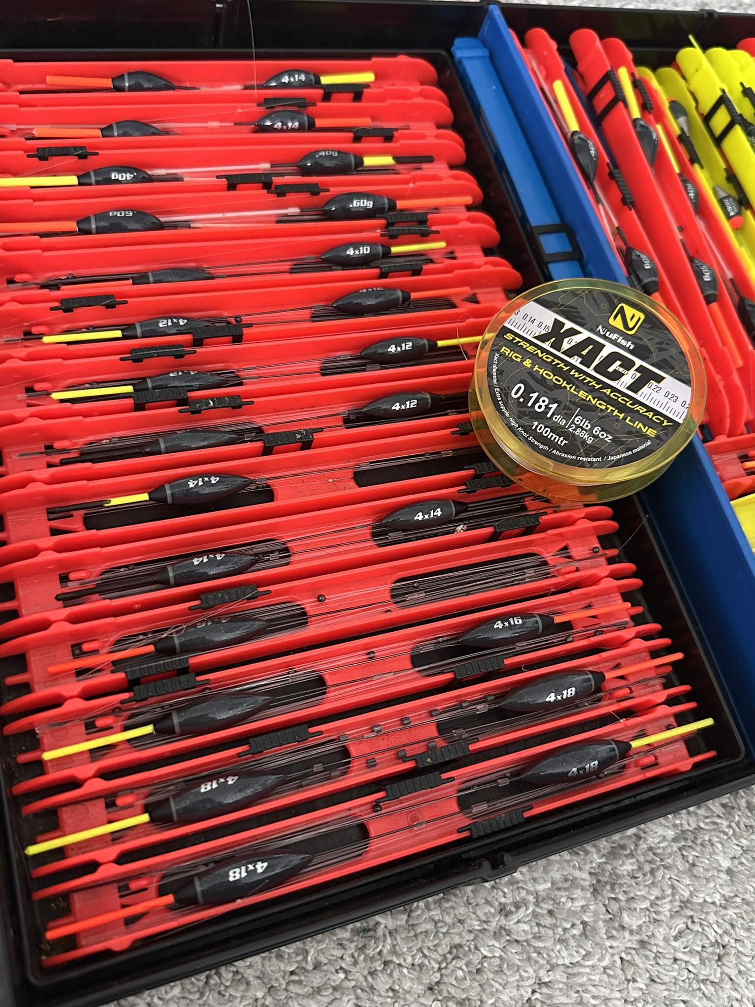Galleggianti Da Pesca Nufish Bulk In-Line &ndash; Tutte Le Misure Per Carpe