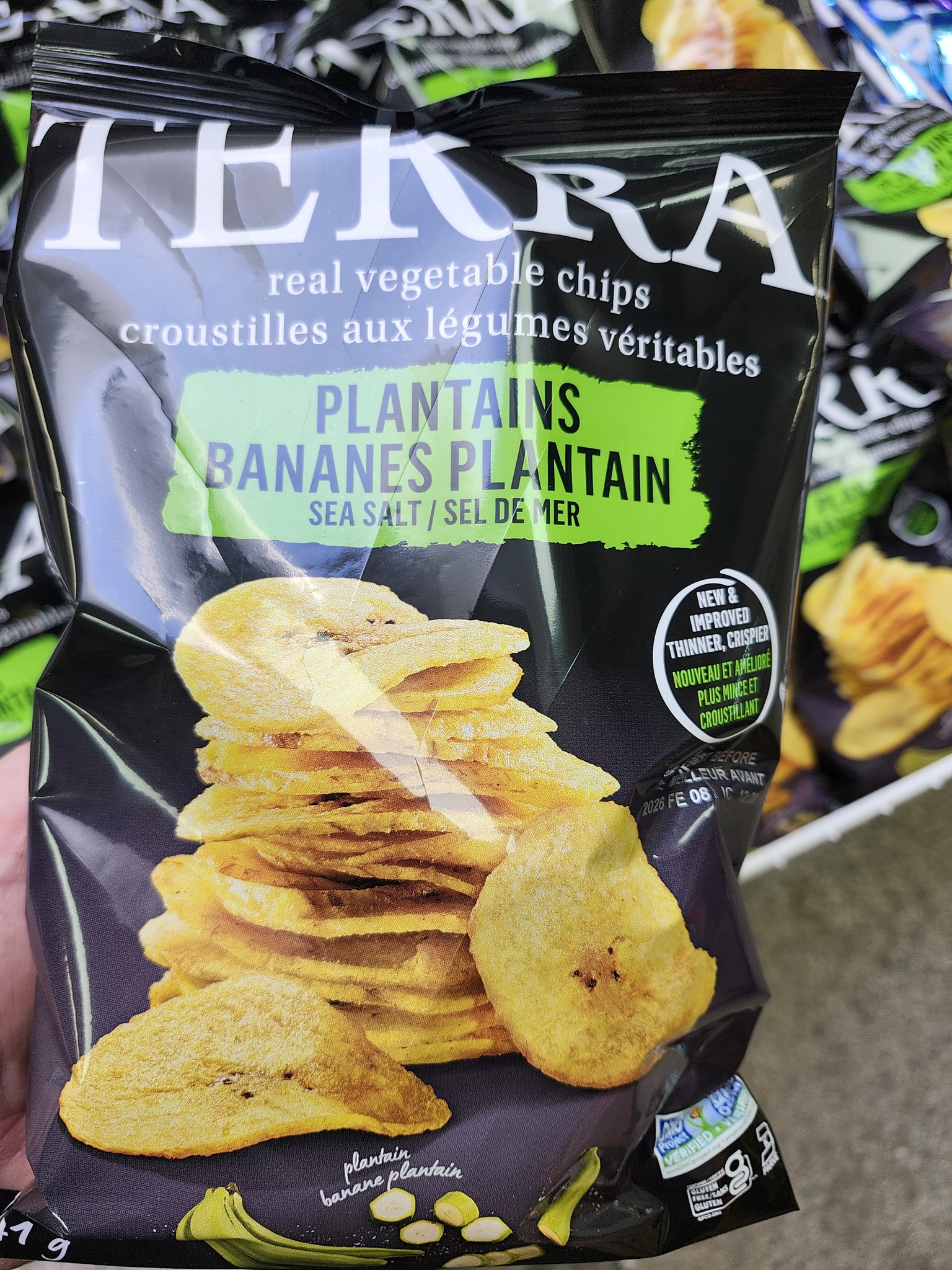 Boom - 🌿 Découvrez les Chips Terra bananes plantain sel de mer pour une ...