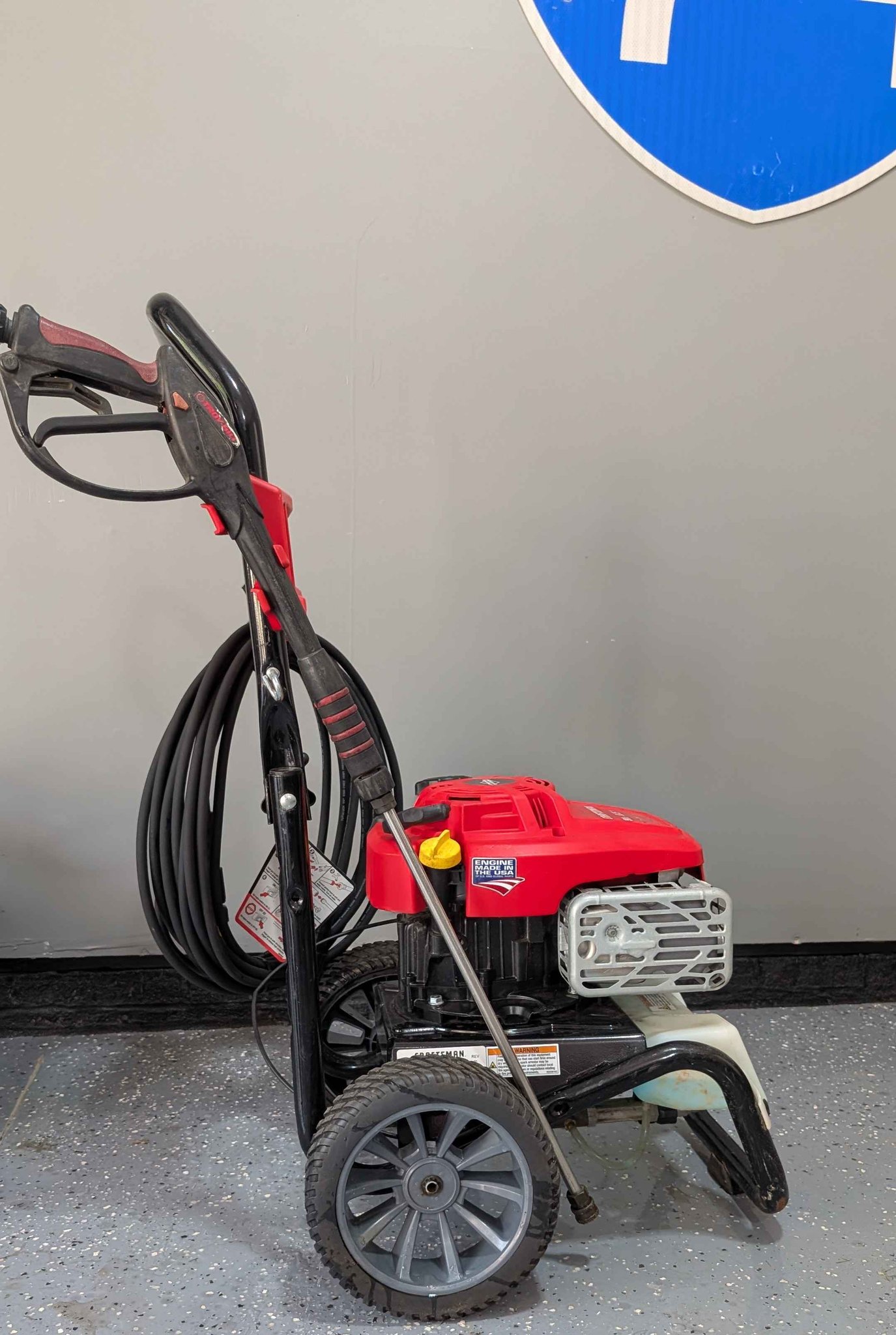 Craftsman 3000 psi pressure washer with upgraded 50ft quick connect ...