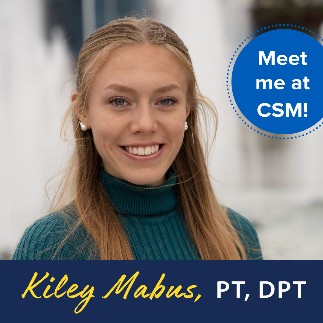 Upstream - We’re excited to spotlight Kiley Mabus, PT, DPT, who will be ...