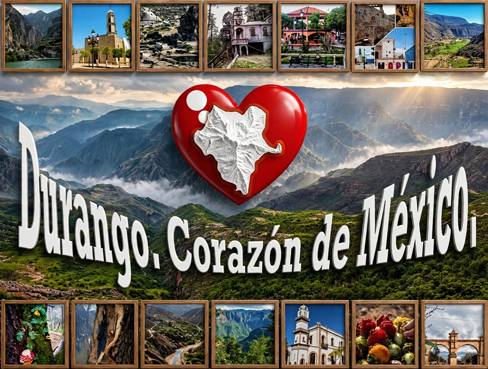 Durango. Corazón de México.