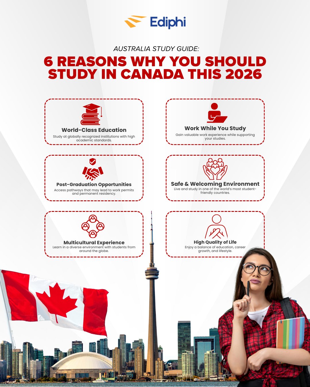 Ediphi - Build your future in Canada this 2026! 🇨🇦 Studying in Canada ...