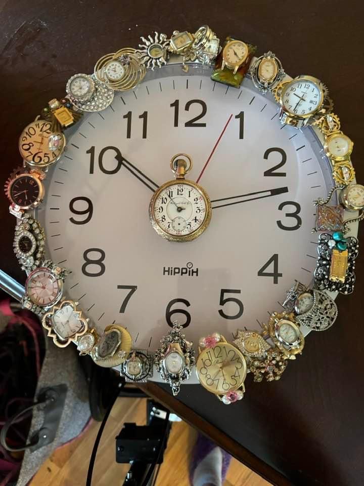 Amazing - Turned a plain wall clock into a vintage masterpiece! 🕰️ I ...