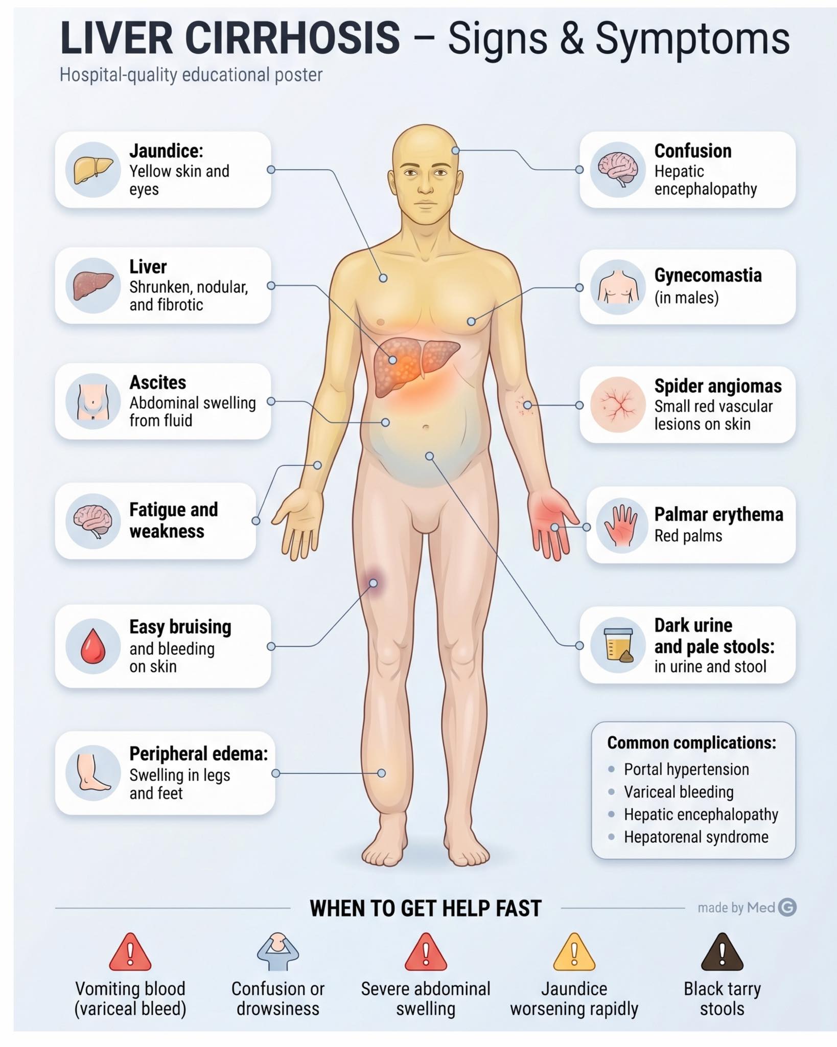 Liver Cirrhosis : Chronic, irreversible liver disease characterized by fibrosis and regenerative nodules, leading to distortion of liver architecture and portal hypertension. #LiverCirrhosis