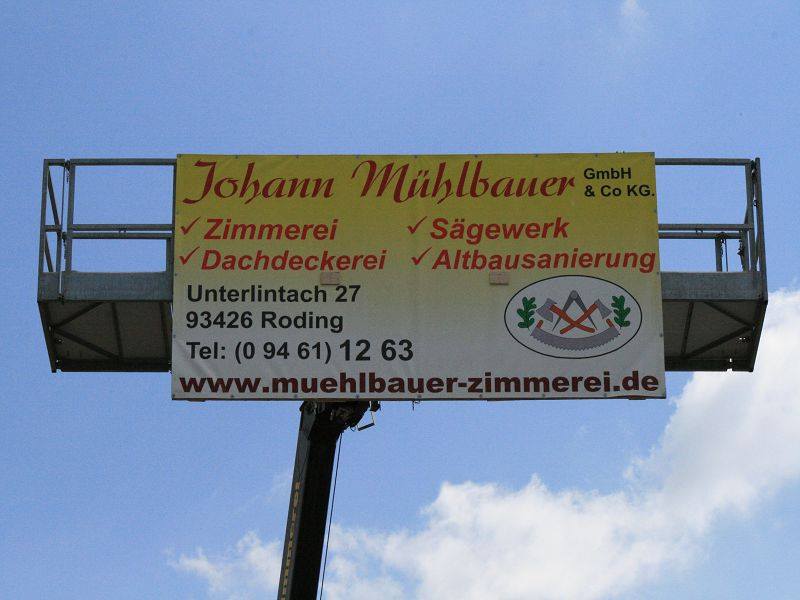 Zimmerei Mühlbauer Roding - Austellung auf der Rodinger Messe 2012 in ...