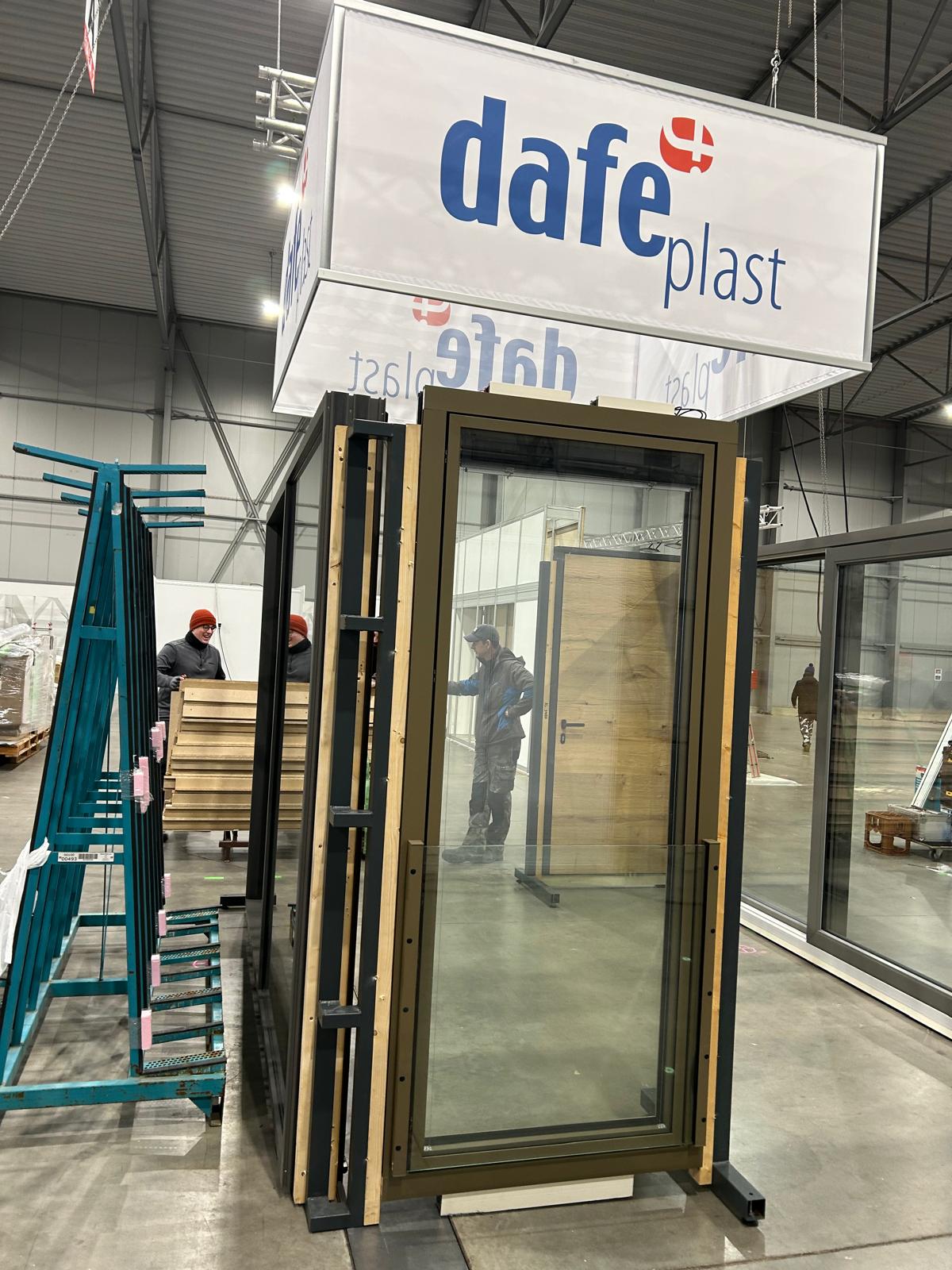 DAFE-PLAST - příprava a stavba expozice DAFE - PLAST; veletrh ForPasiv ...