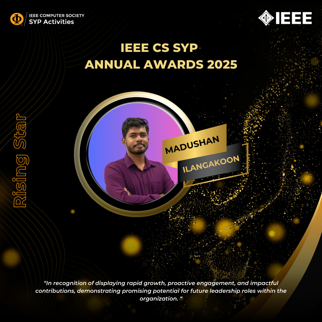 The IEEE CS SYP proudly... - IEEE Computer Society SYP | Facebook