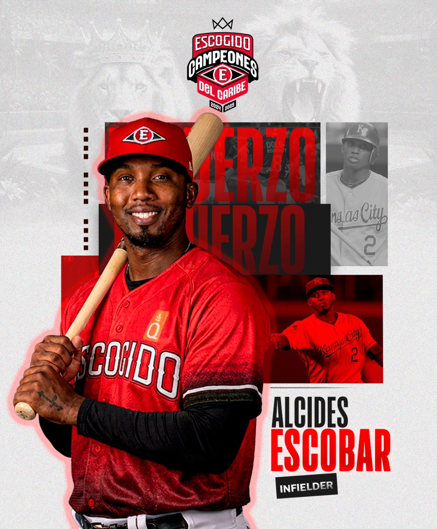 Leones - Hay nombres que no necesitan presentación. ¡Alcides Escobar ...