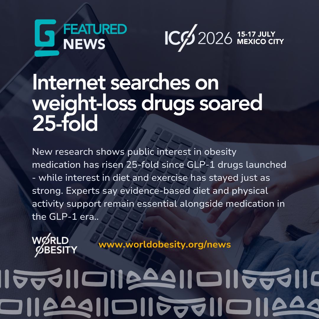 Internet searches for weight-loss medications increased 25-fold in the past decade