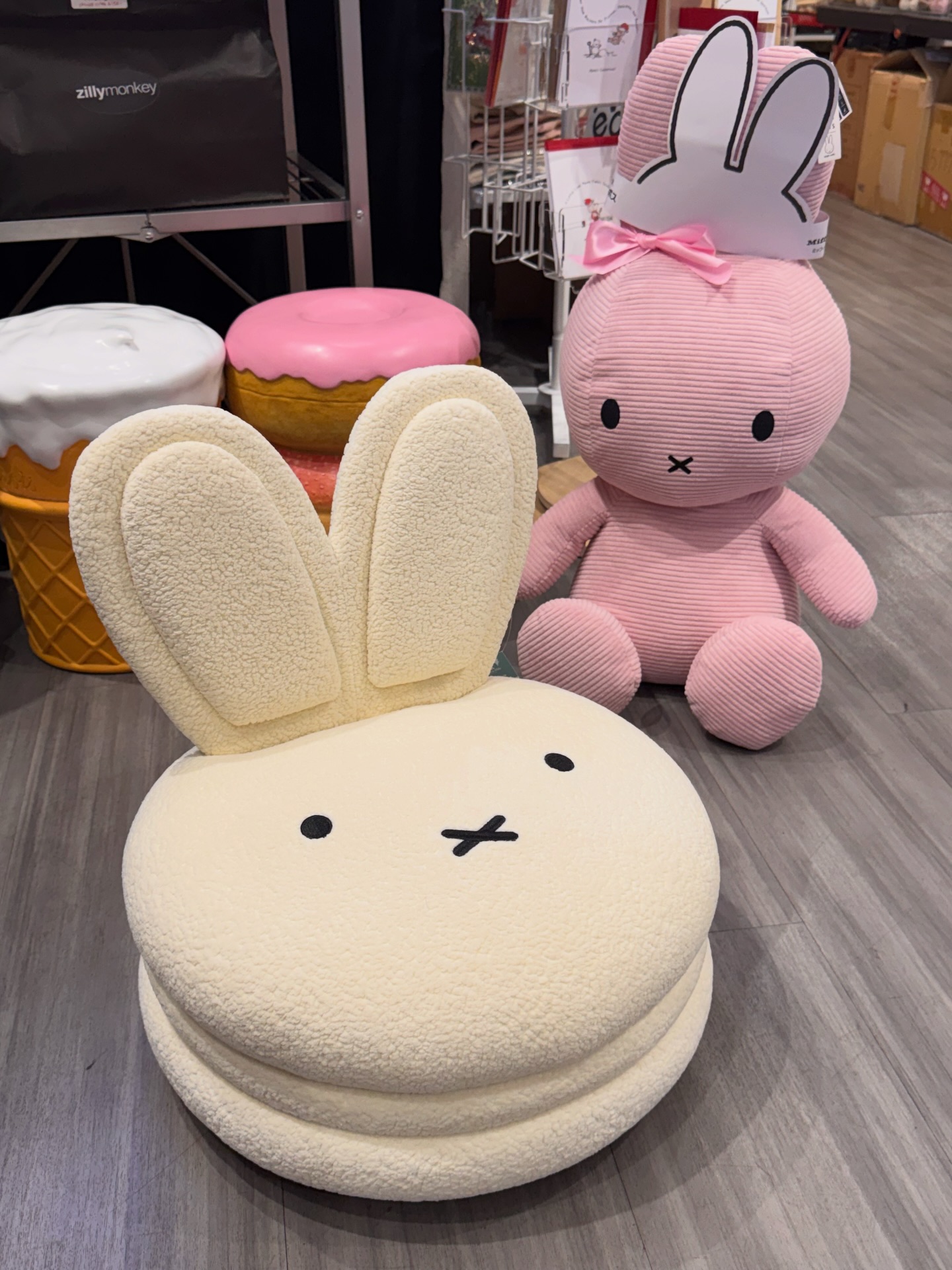 The viral Miffy macaron chair! 🐰🪑 #miffy #viral #irvine