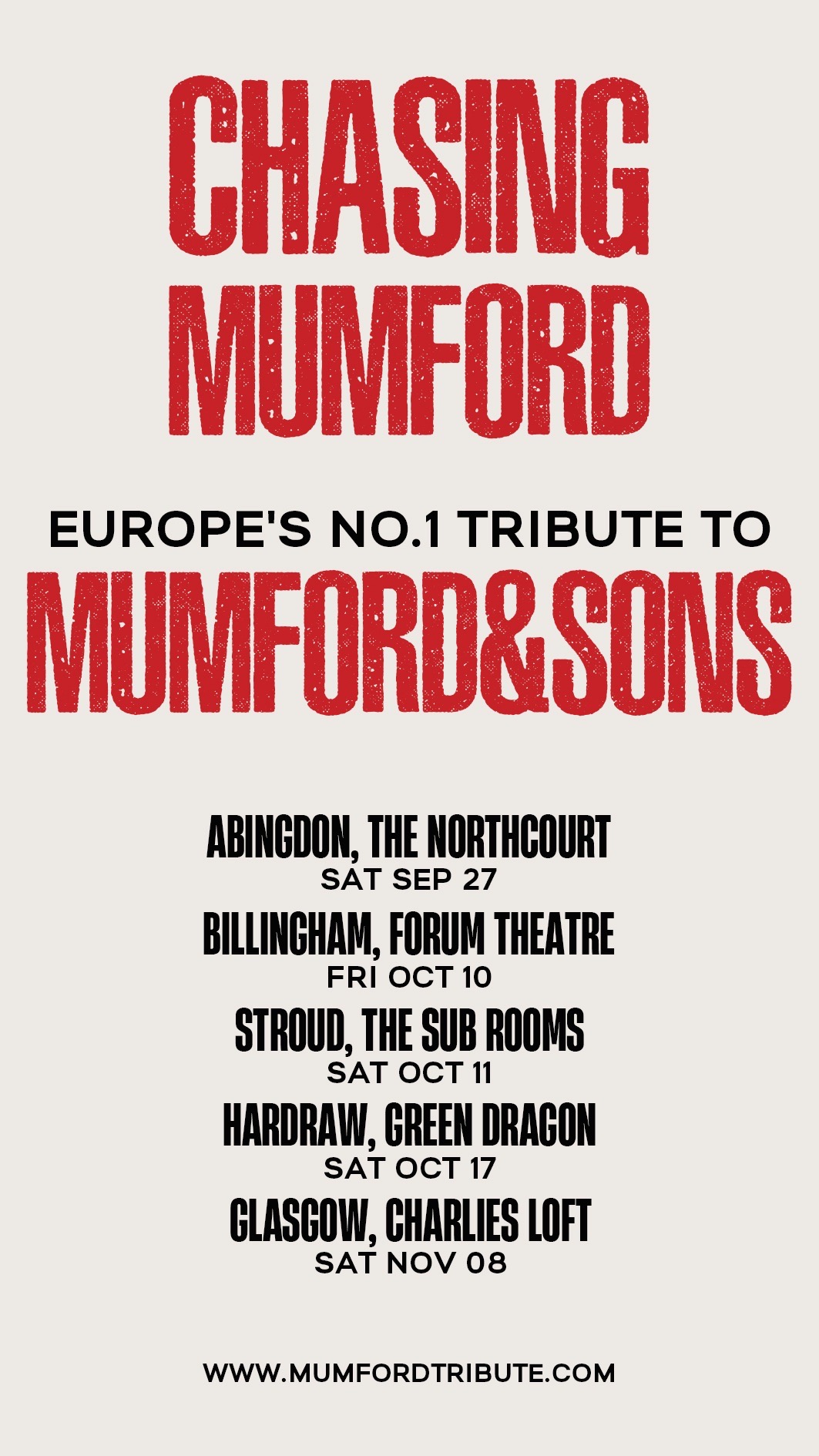 Chasing - AUTUMN SHOWS ARE INCOMING! Head over to our website for up to ...