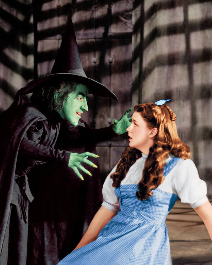 Miss Gulch aka The Wicked Witch of the West. Scene from the Wizard