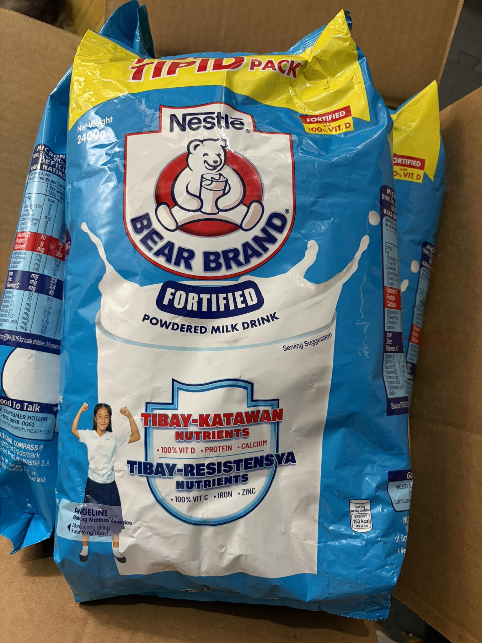 RESTOCK❗️❗️❗️ FREE DELIVERY‼️ BEAR BRAND 2.4kg 34pcs. Available