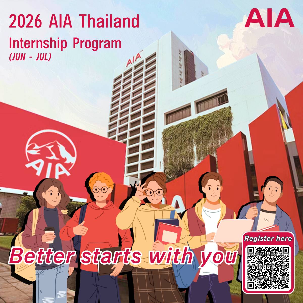 2026 AIA Thailand Internship... - MUIC Student Affairs | Facebook