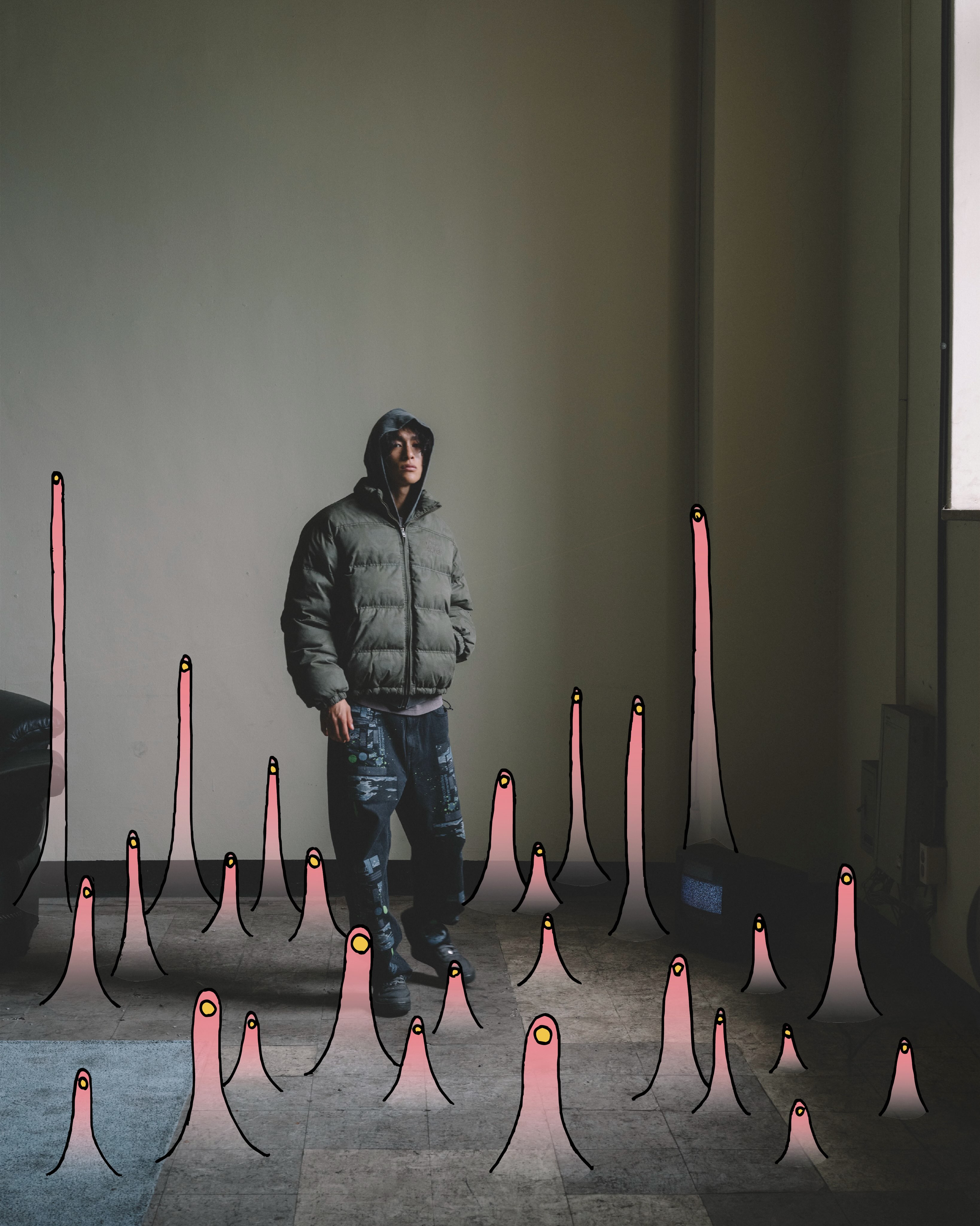UNDERCOVER has reunited with French artist Anne Valérie Dupond for