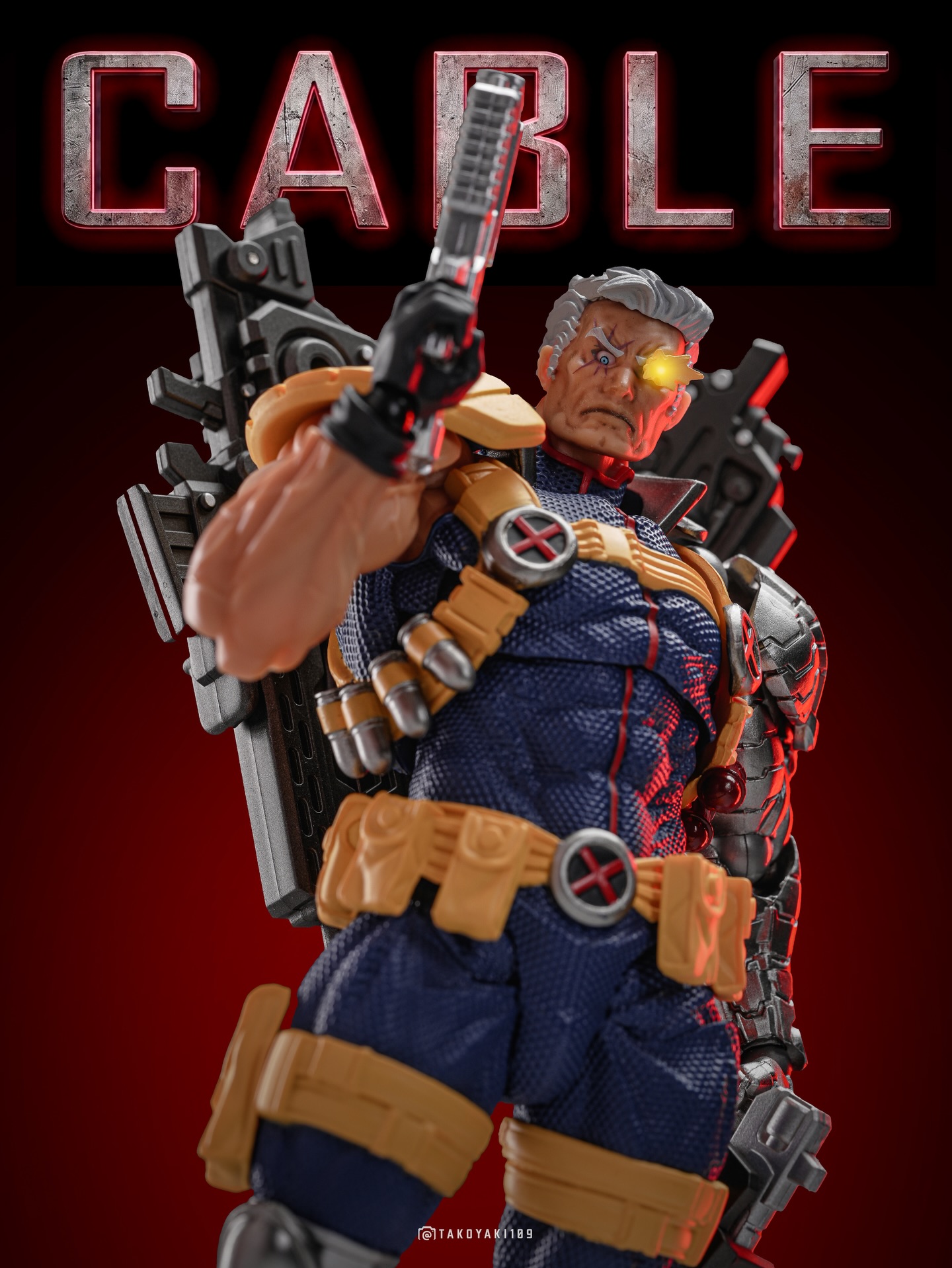 Amazing Yamaguchi Revoltech Cable Figure by : @kaiyodo_pr