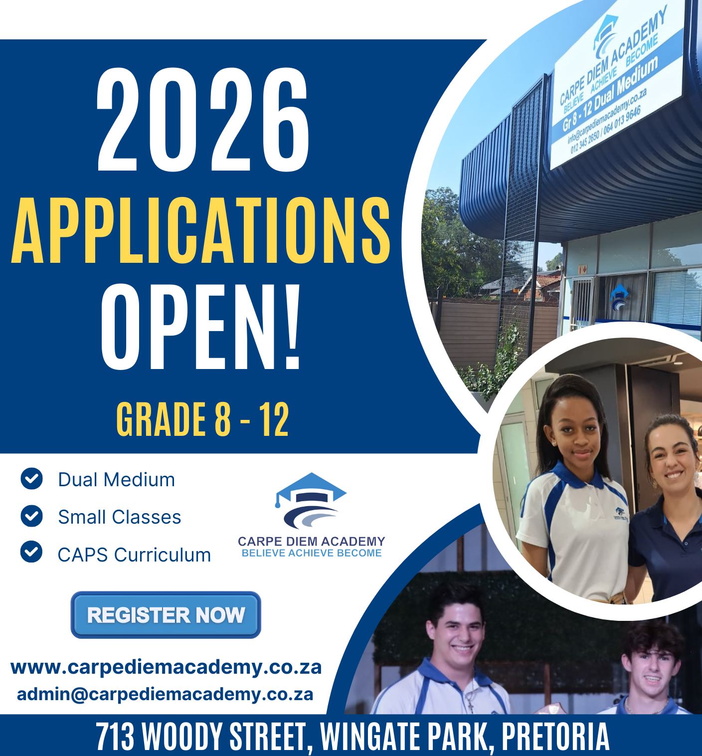 Carpe - Now Enrolling for 2026! Grades 8–12 | Dual medium | CAPS ...