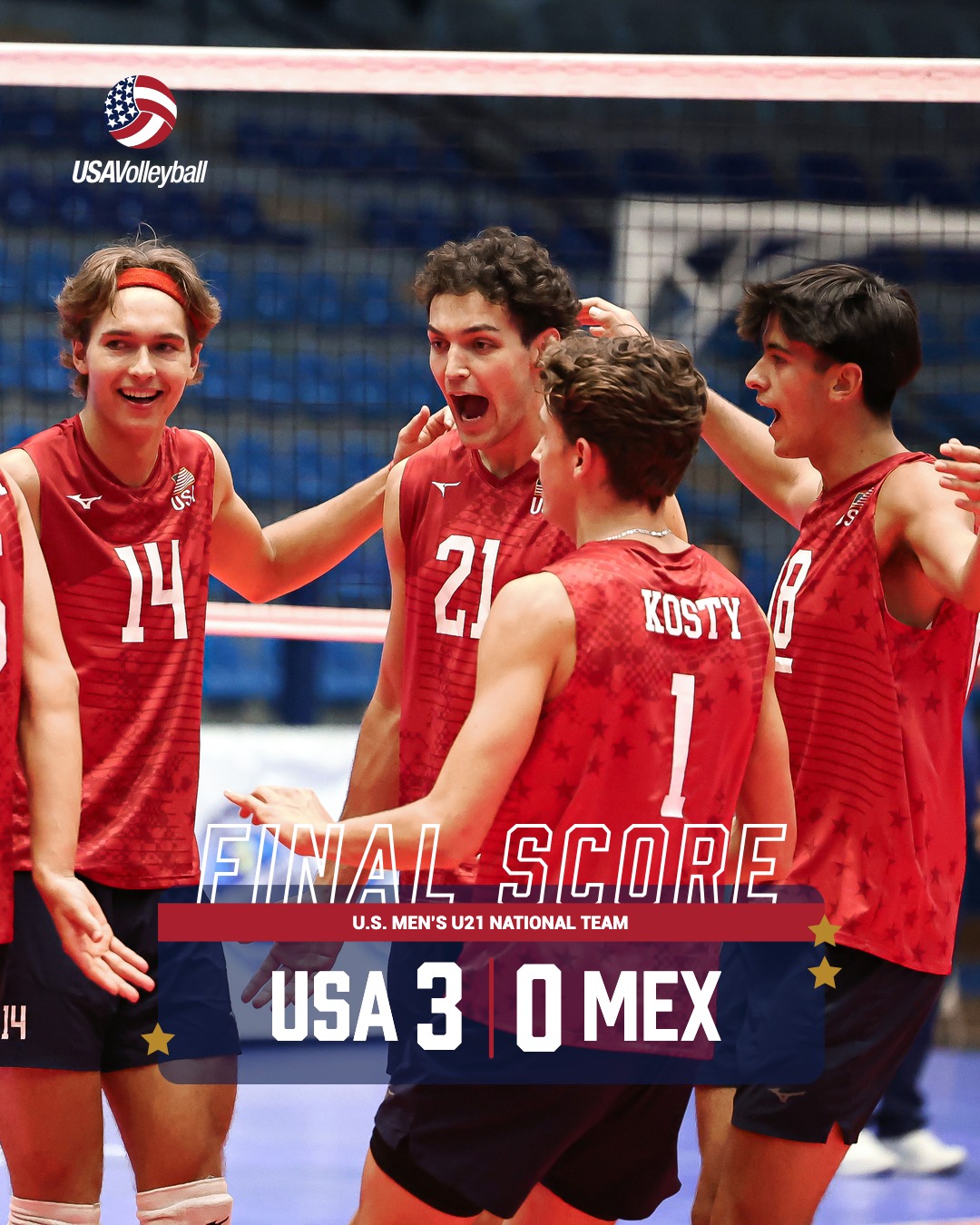 Undefeated in pool play 💪 With a 3-0 (25-23, 25-15, 25-19