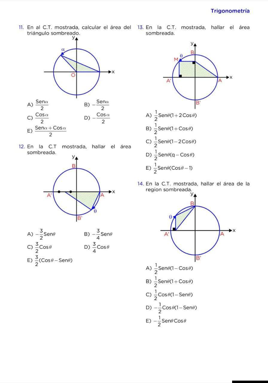 Quimática - Tema: circunferencia trigonométrica Curso:... | Facebook