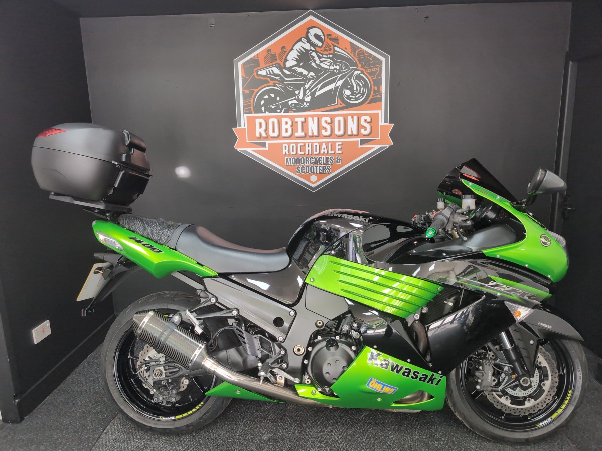 Just arrived in stock. 2011 61 Kawasaki ZZR1400 10,603 miles