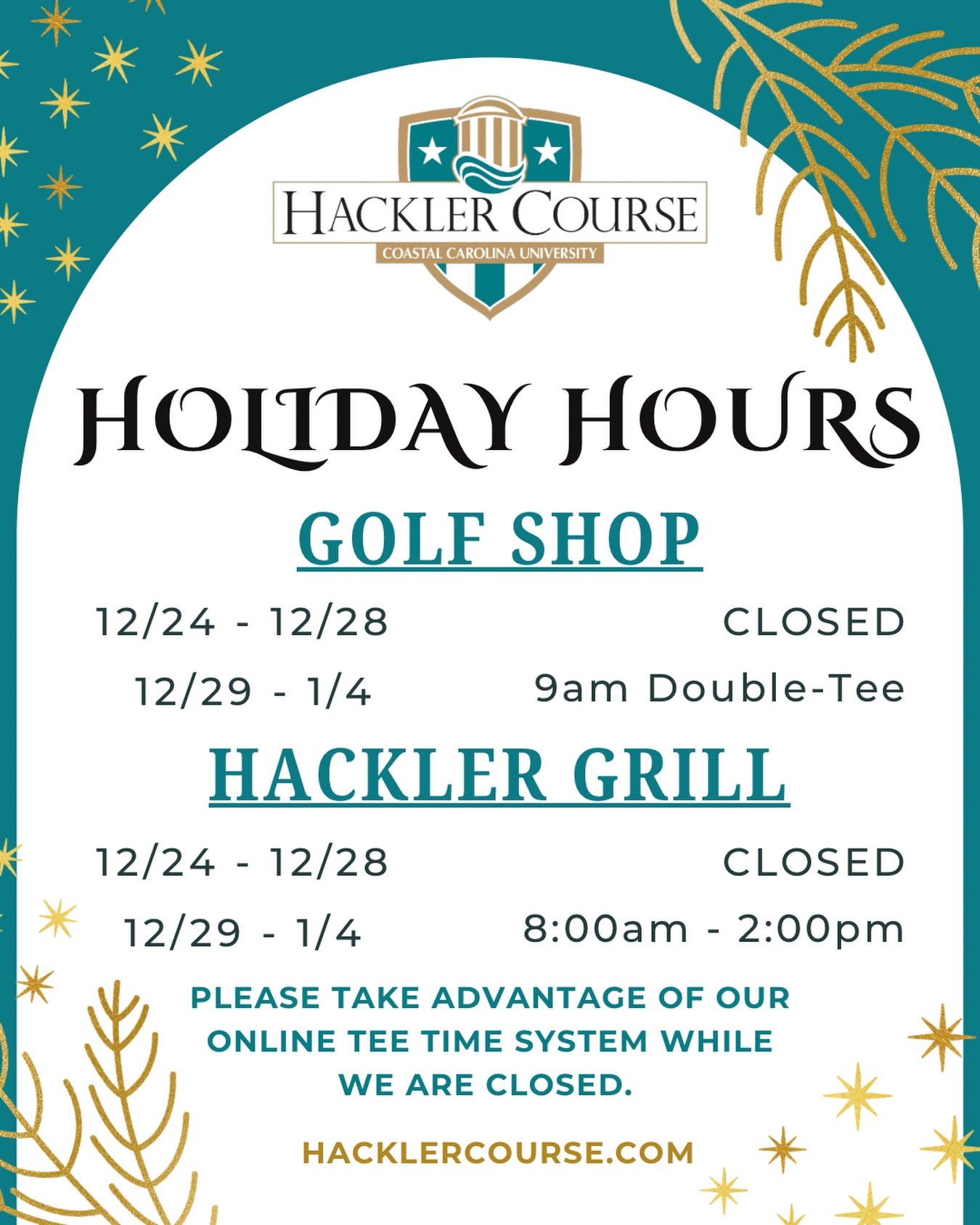 The Hackler Course at CCU | Conway SC