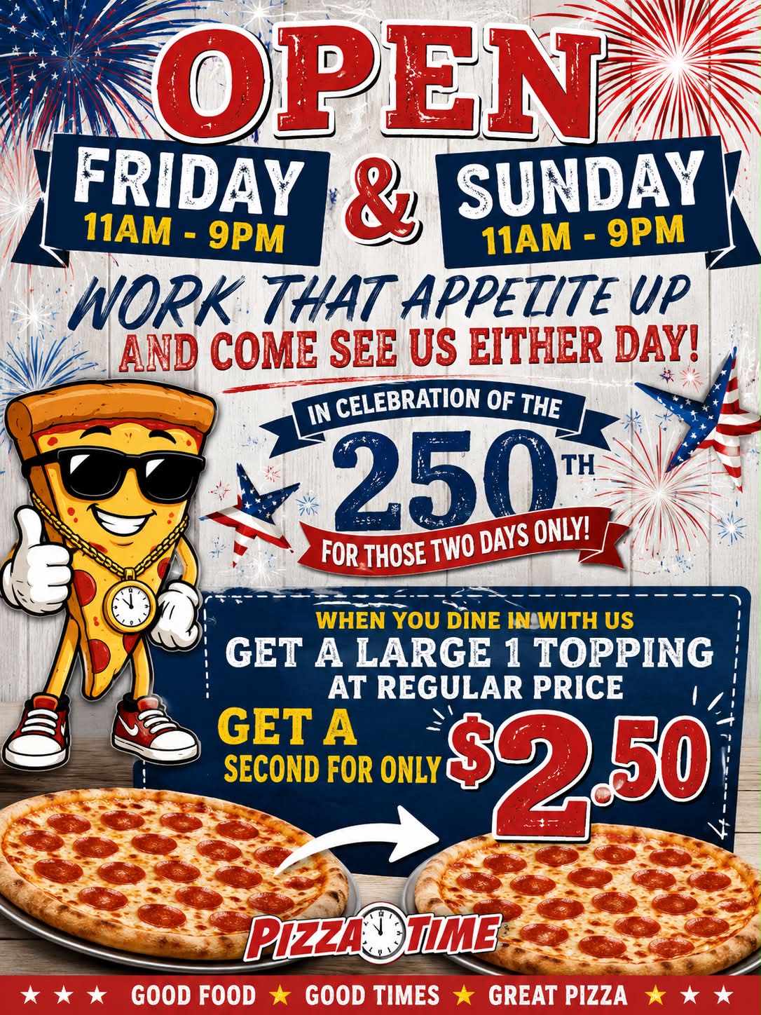 Pizza Time - Tulsa | Tulsa County OK