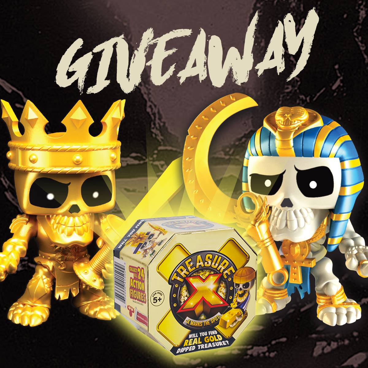 ☠️ Treasure X is the brand new ultimate treasure hunt! 🏆 👑 Rip