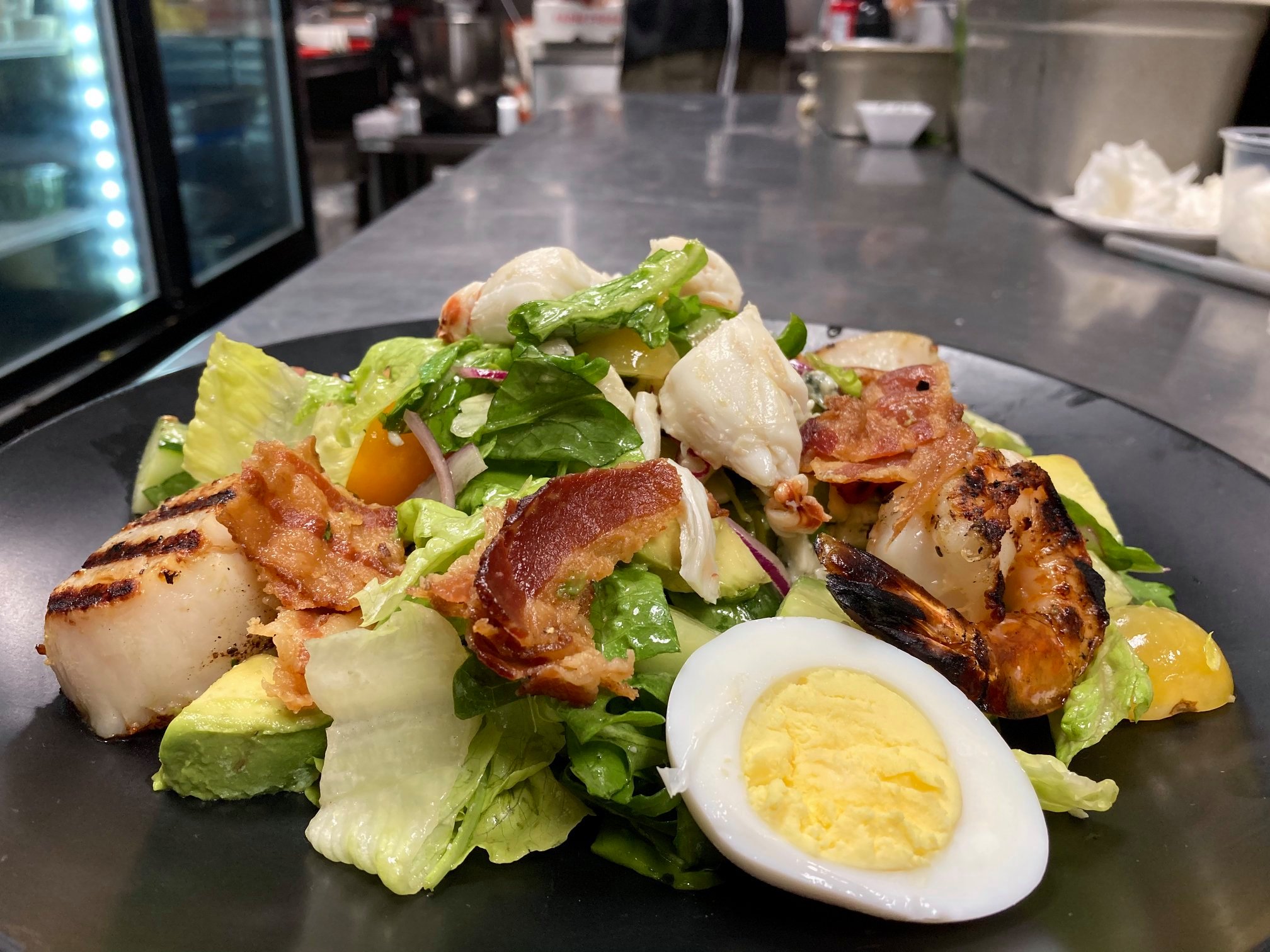 Our colossal salad really is colossal!... - Doc's Restaurant
