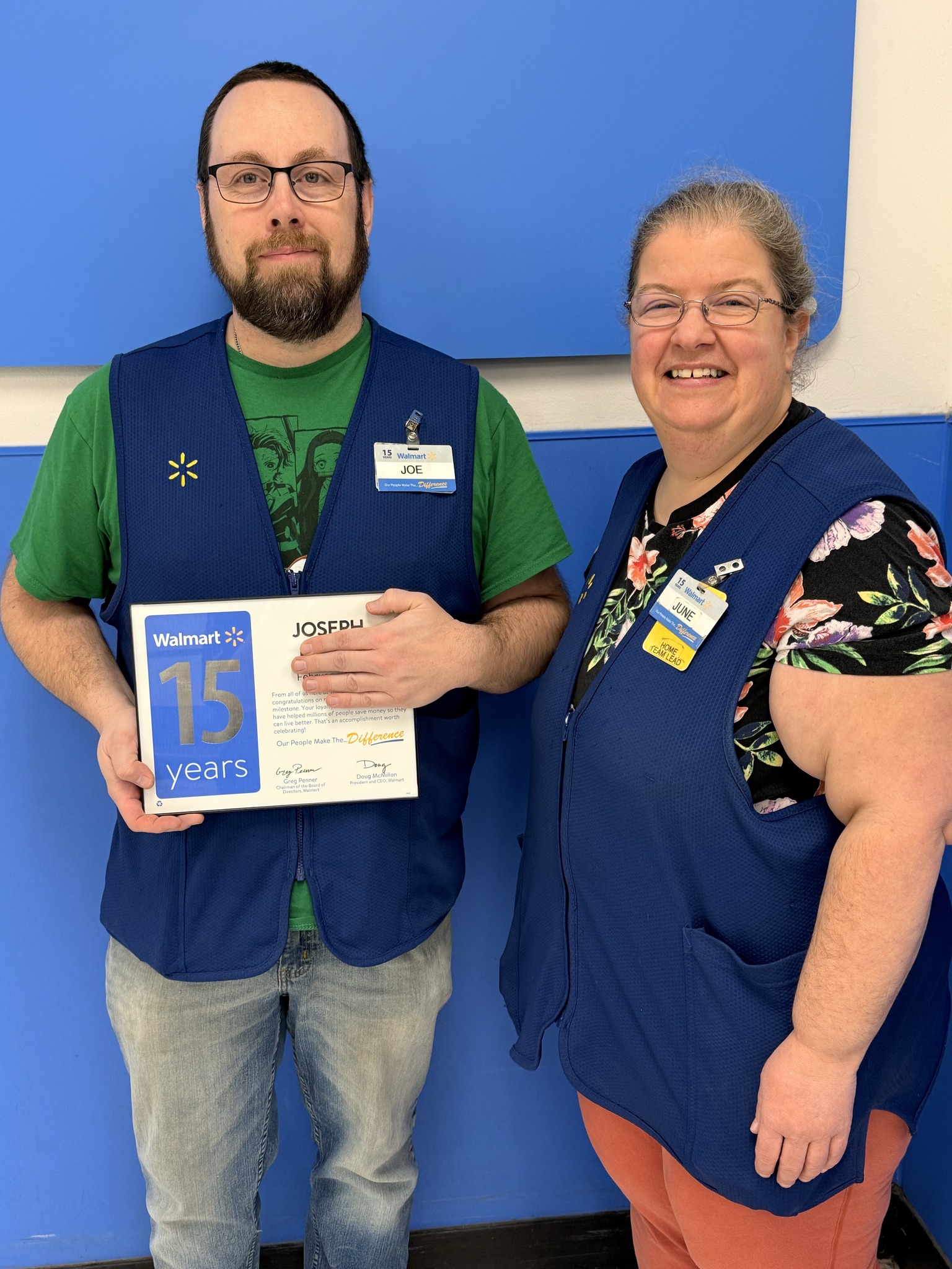 Congratulations 🎉 Joe on... - Walmart Mansfield - S Main St | Facebook