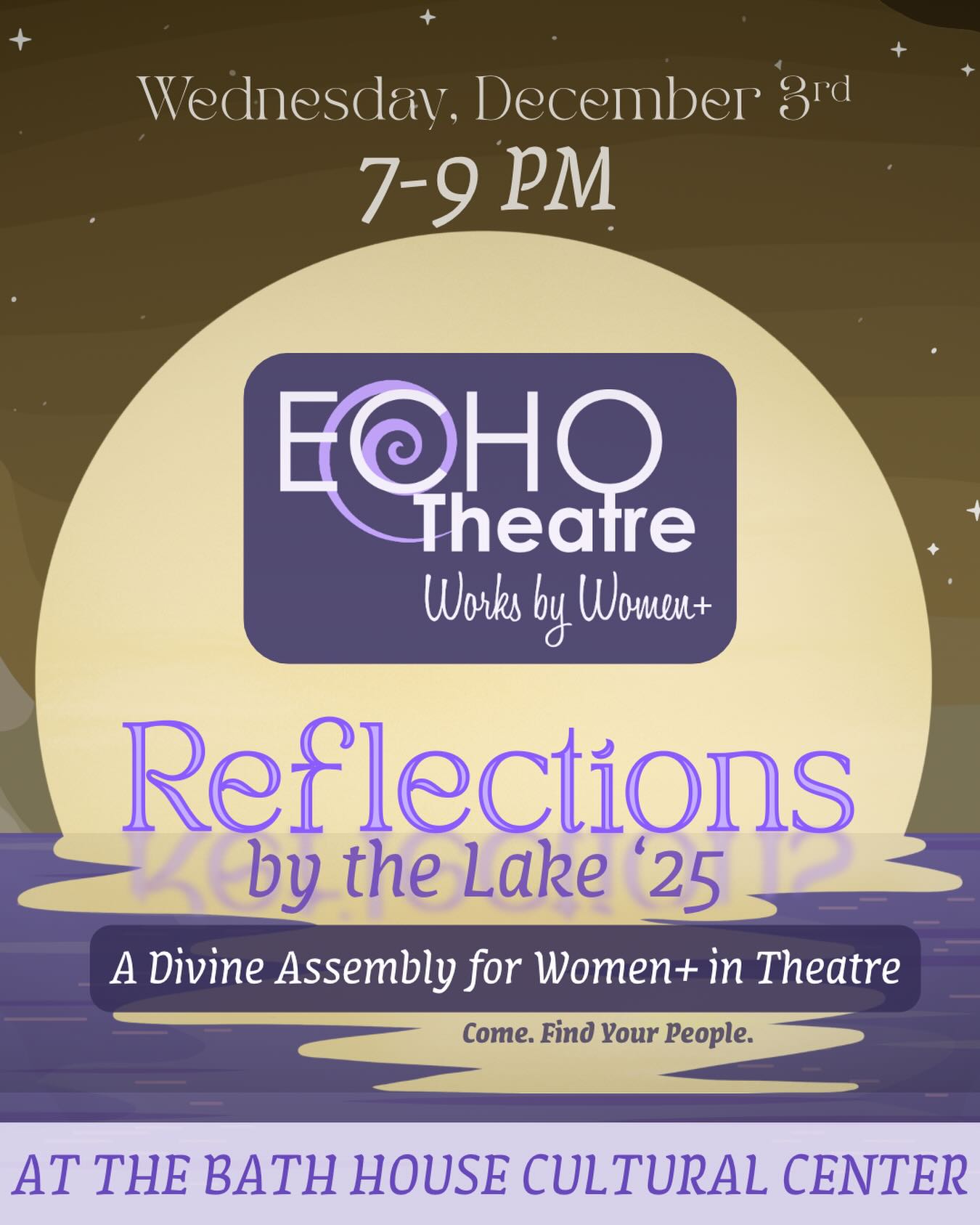 Echo - 📣 You’re invited to a night of reflection and connection. ️ Echo ...
