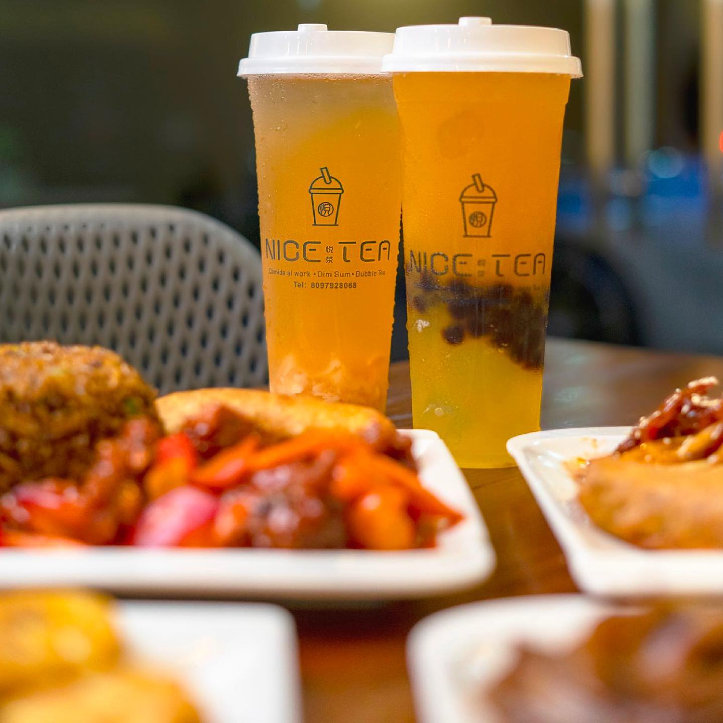 Nice Tea - La mejor opción para un almuerzo delicioso 🥡... | Facebook