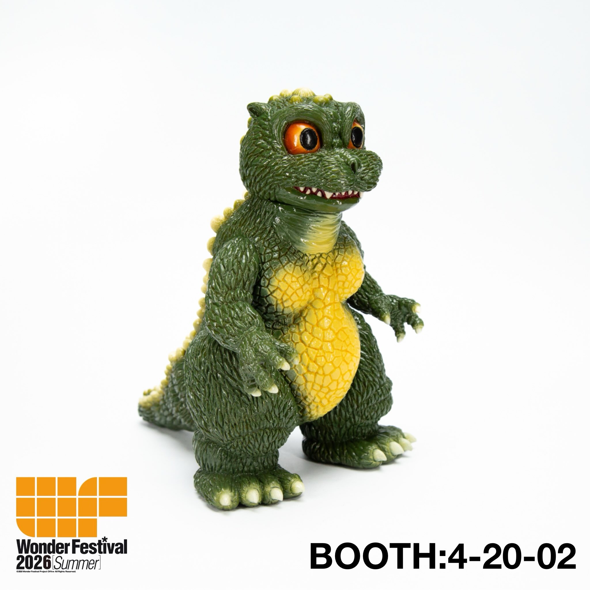 Wonder festival 2026夏 リトルゴジラ 版権許諾 Booth:4-20-02