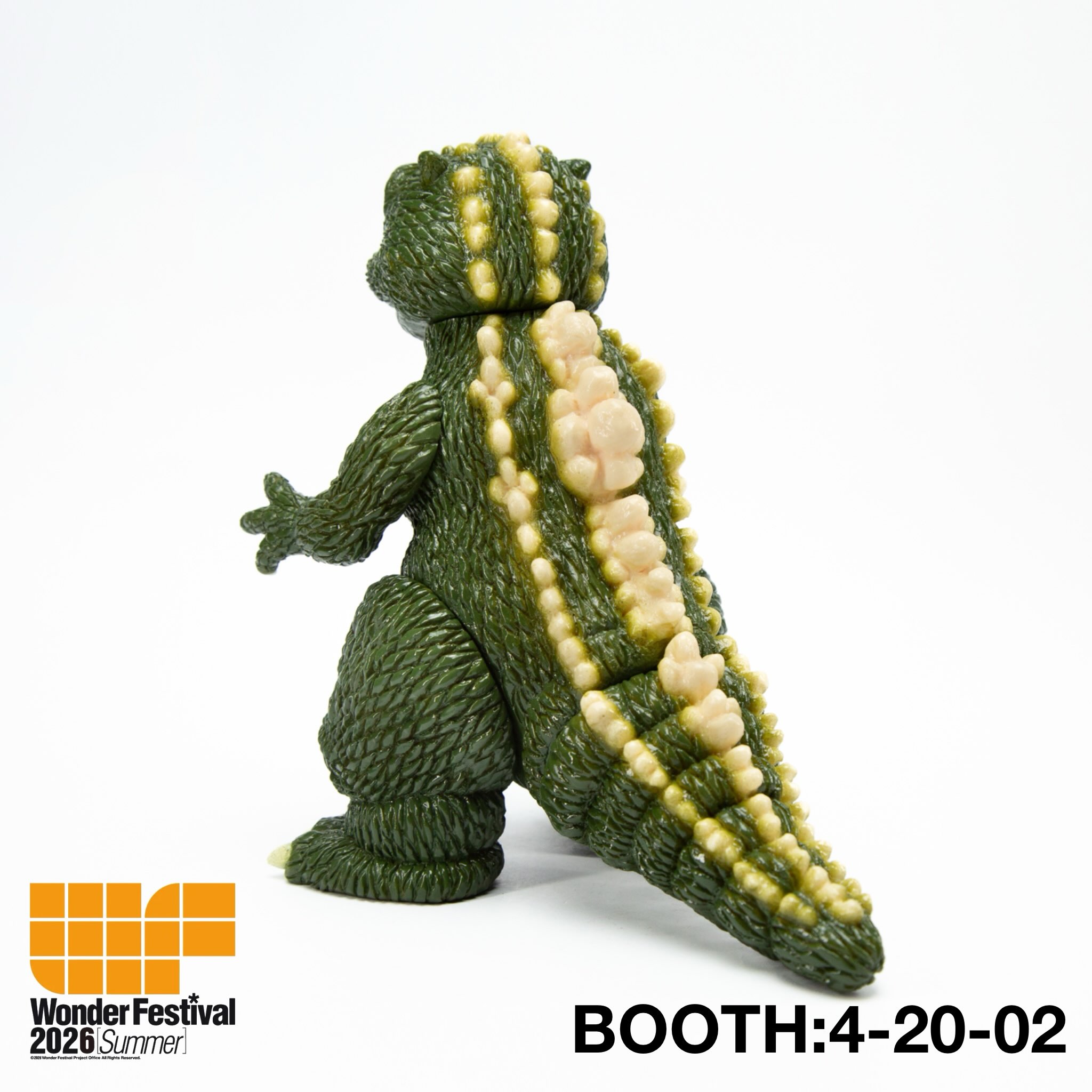 Wonder festival 2026夏 リトルゴジラ 版権許諾 Booth:4-20-02