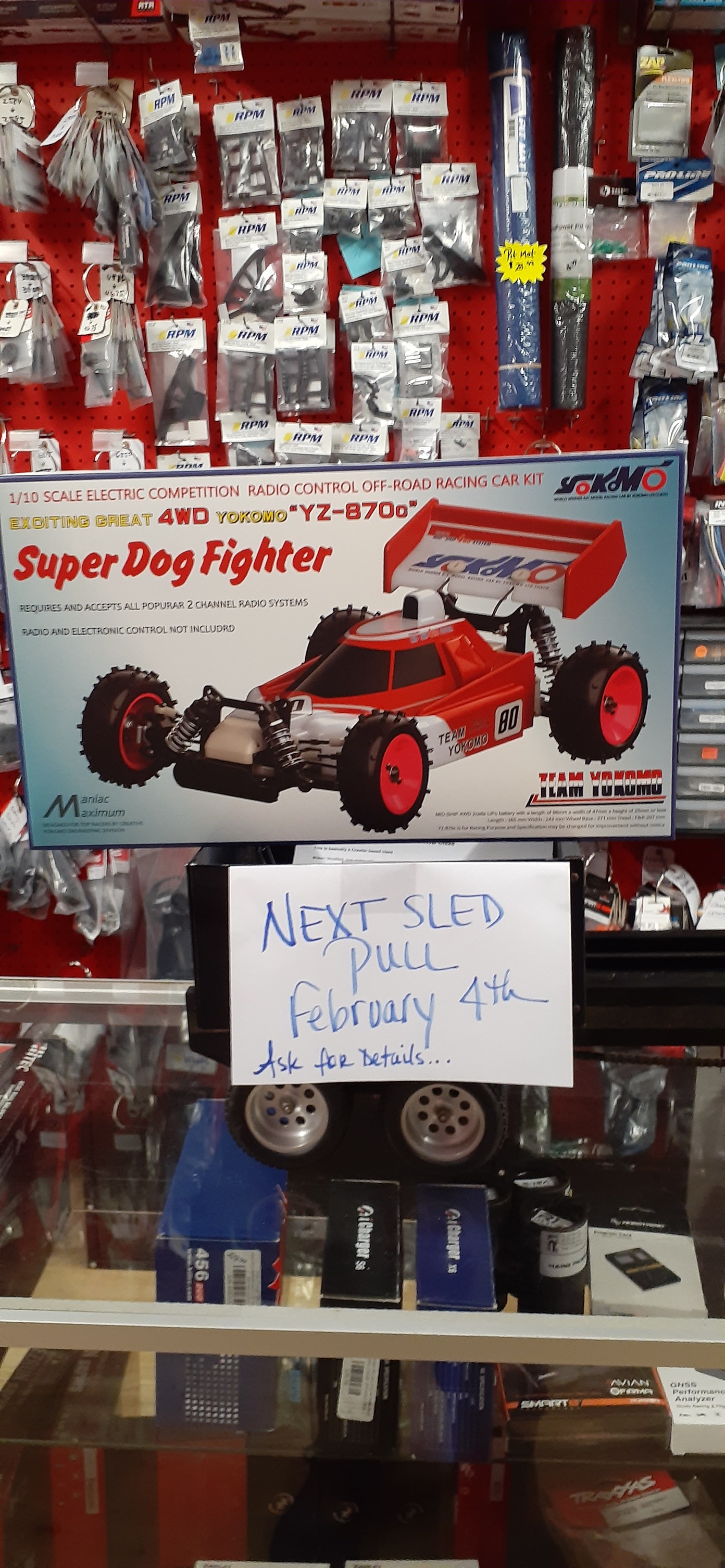 OVERDOSE(オーバードーズ)マスタング Yokomo Super Dogfighter Works 91 Team Spec Kit PRE-ORDER