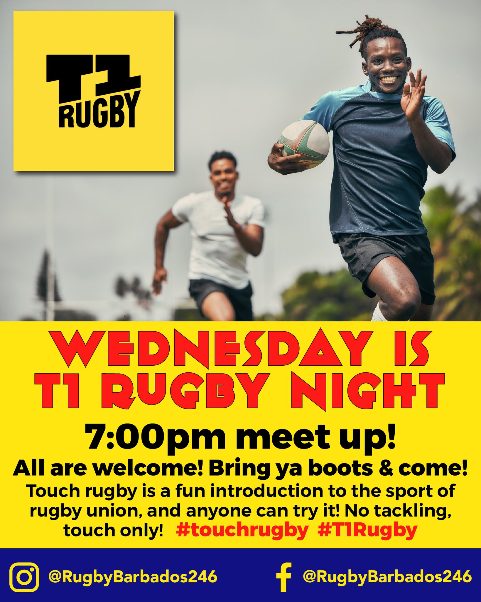 #touchrugby... - Barbados Rugby Football Union - BRFU | Facebook