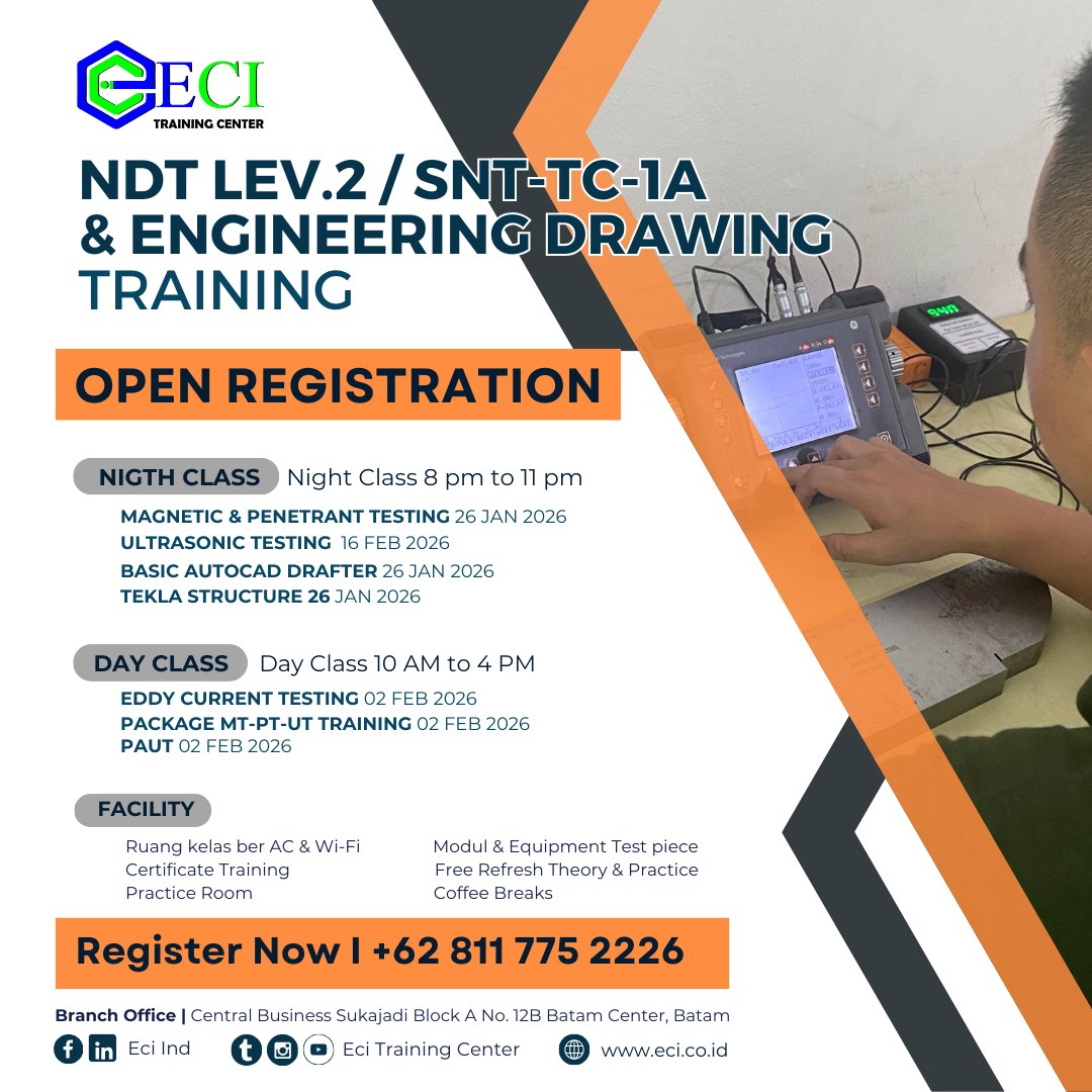 ECI - ECI Training Center NDT & Autocad Course Open Registration ...