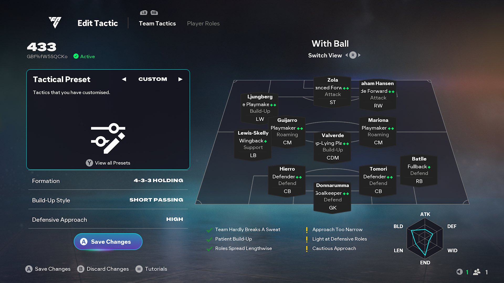 The FIFA - 4-3-3 Holding - Fluid Passing - Beats the press - Fast ...