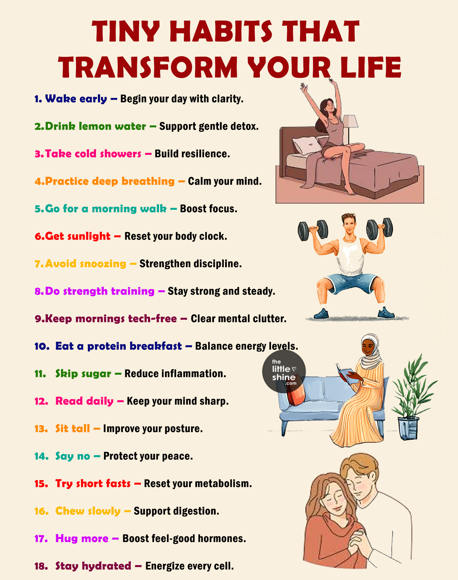 Little - Your daily routine quietly shapes your energy, focus, and long ...
