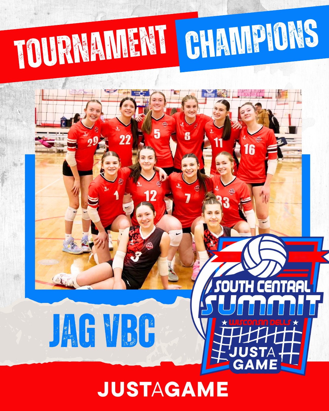 Justagame - 🥇 Congratulations to JAG VBC 14-1 National on... | Facebook
