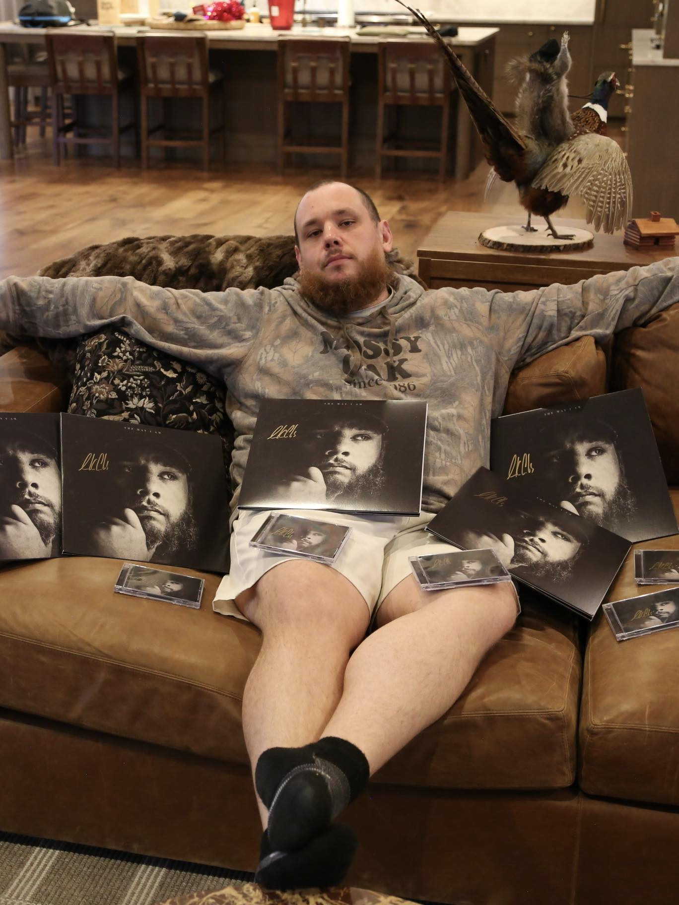 Held back 5 copies of my new album The Way I Am on vinyl and CD to
