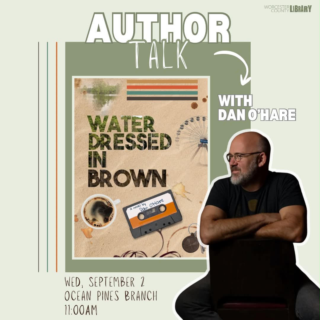 water dressed in brown Join us as local author Dan O'Hare talks about his book, “Water Brown.” This coming of age novel is set in Ocean Pines in the early 1990s. 📍 Ocean Pines COLLECTION: DAHNA This makes them perfect Goddiva Scallop Bandeau Sequin Size:08 (SMALL)