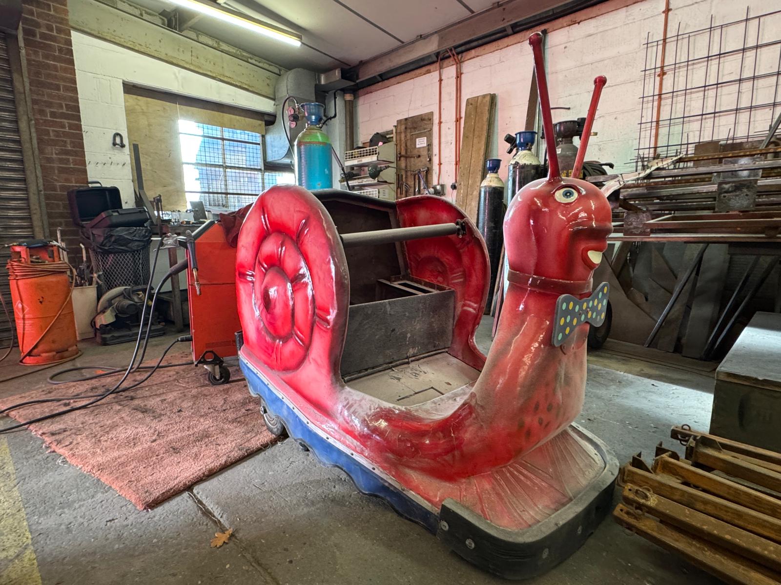 Joyland - 🐌🔧 Maintenance Monday While the park rests for winter our ...