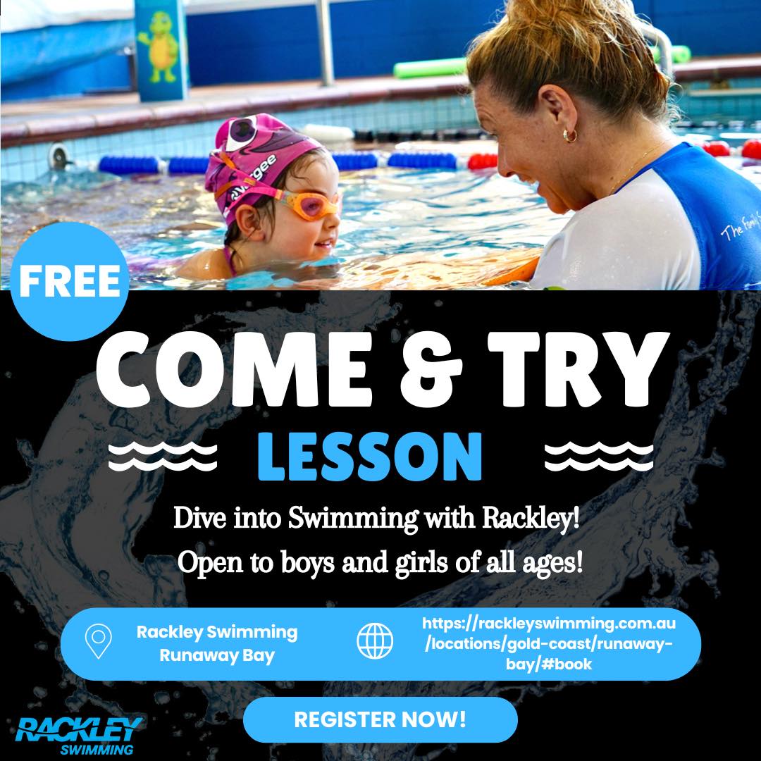 Rackley Swimming Runaway Bay | Gold Coast QLD