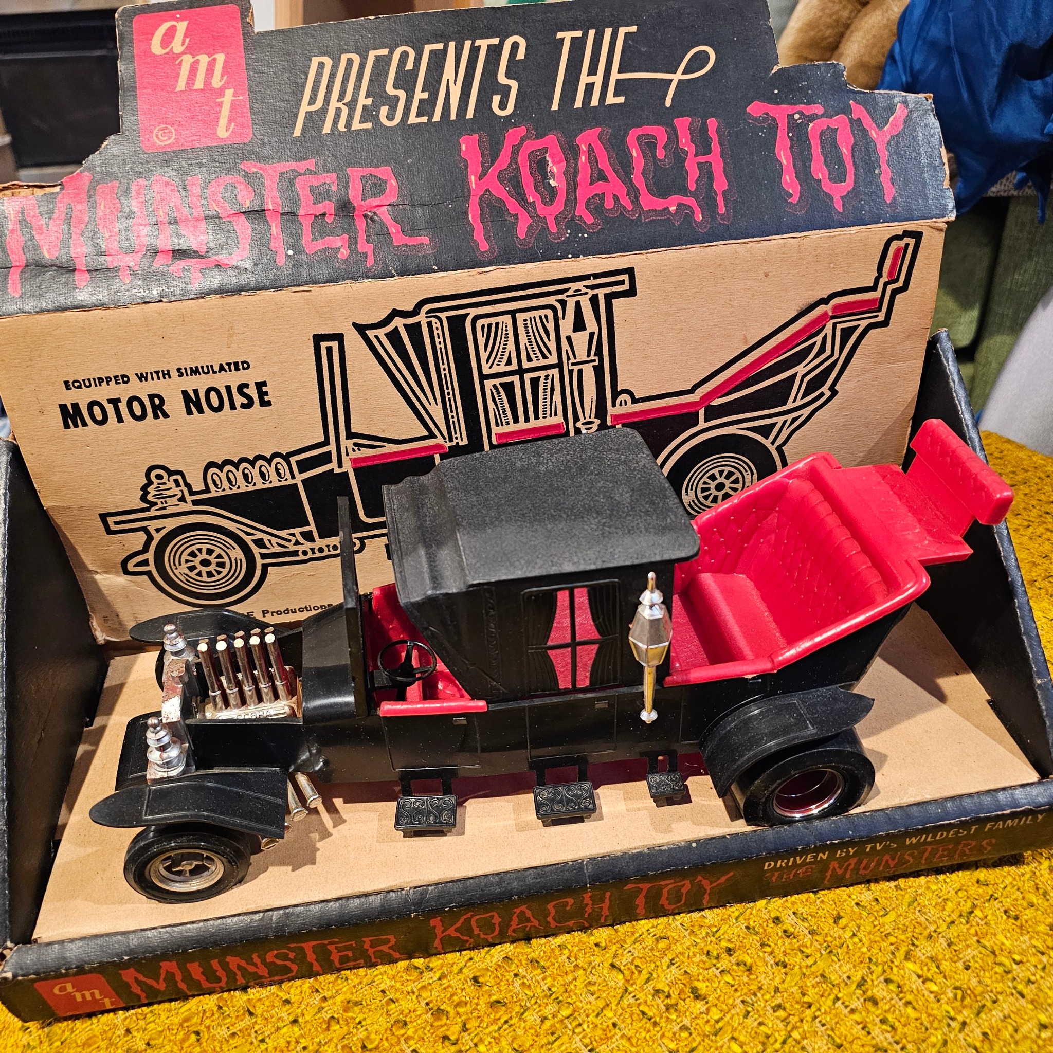 As requested, here are a few more pictures of my AMT Munsters Koach