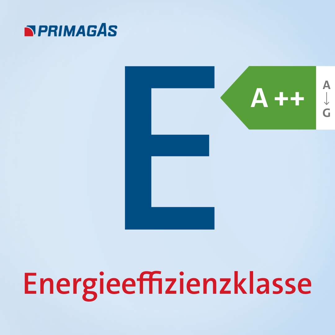 PRIMAGAS - 🔹 E wie Energieeffizienzklasse 🔹 Die... | Facebook