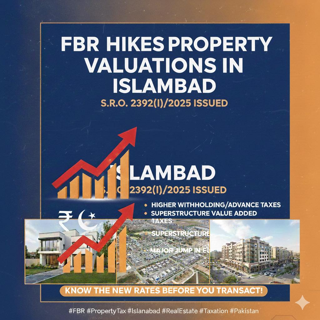 Rafqat Hussain - 📢 FBR HITS REAL ESTATE WITH NEW... | Facebook