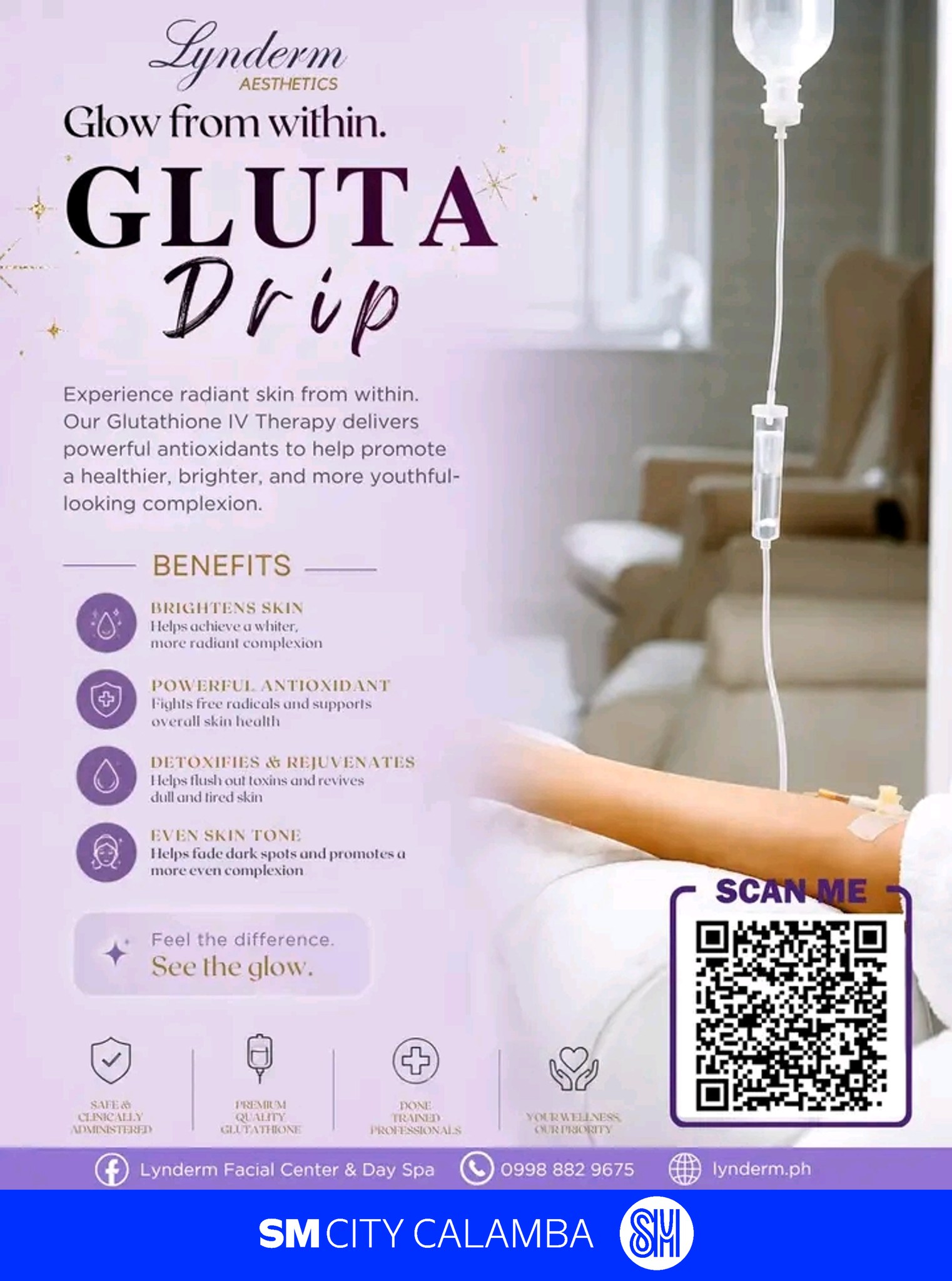 glutathione experience ✨ GLOW FROM WITHIN. ✨ Want that extra glow? our DRIP designed to deliver glutathione and antioxidants directly into your body. 💜 Because your glow deserves to start from within San Diego's Best Peptide