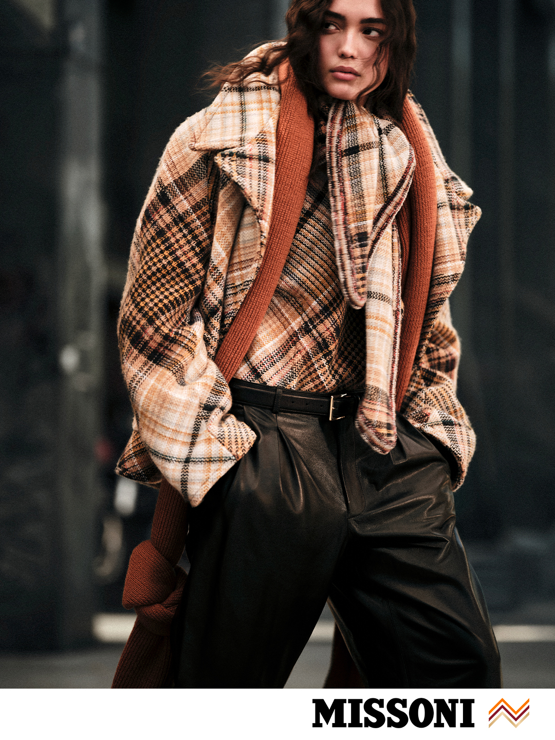 80s Missoni UOMO オーバーコート 美品 Missoni - MISSONI UOMO campaign 1985 by Antonio Lopez #MISSONI